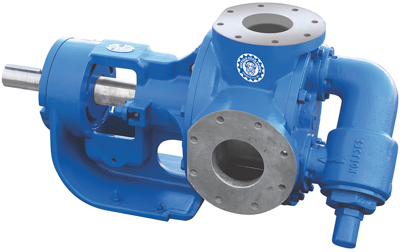 Pinnacle-Flo’s Buffalo Series Internal Gear Pump Series for industrial-duty applications. The Buffalo Series can be a direct replacement or alternative to a Viking 4124A or Viking 4195.